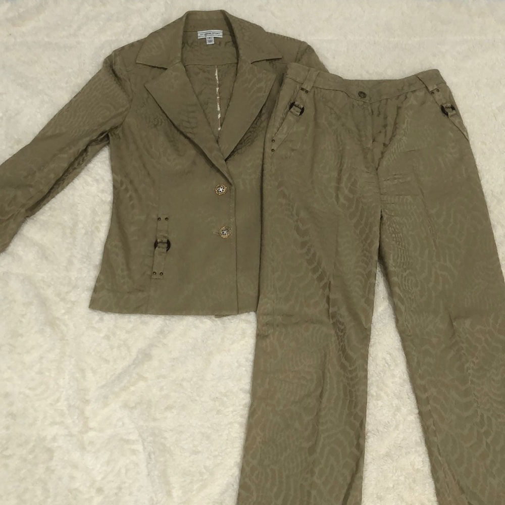 St John Beige Suit